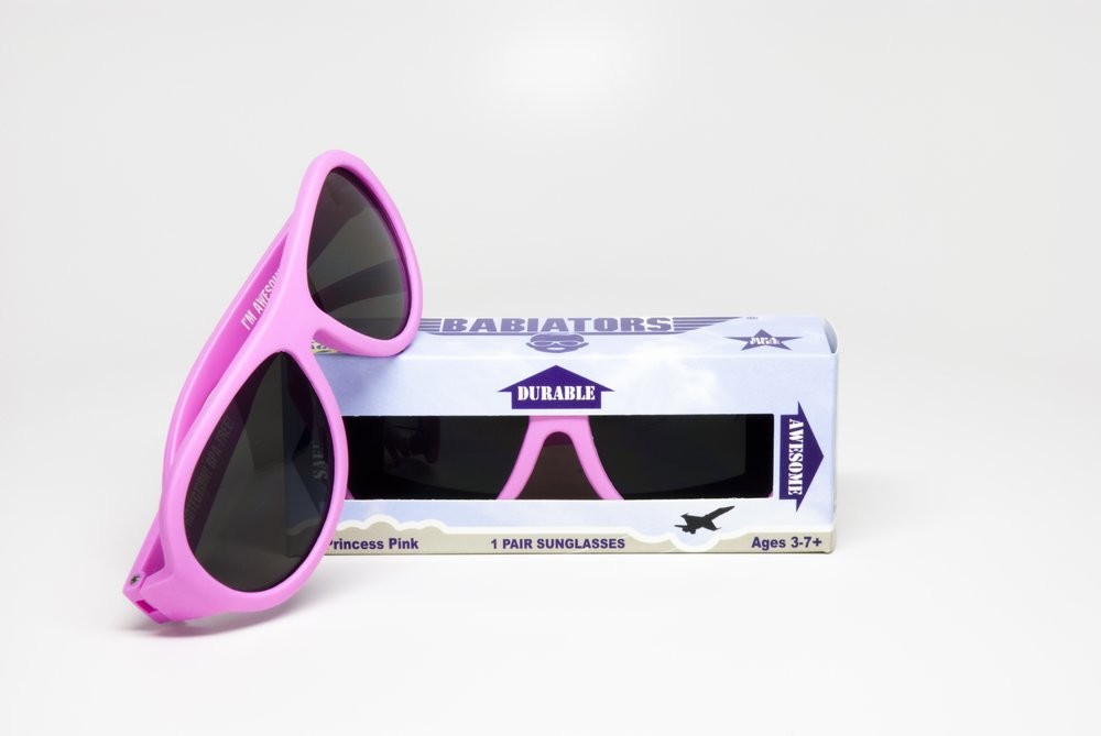 Солнцезащитные очки из серии Babiators Original Aviator - Розовая Принцесса Princess Pink, Classic 3-5 лет  