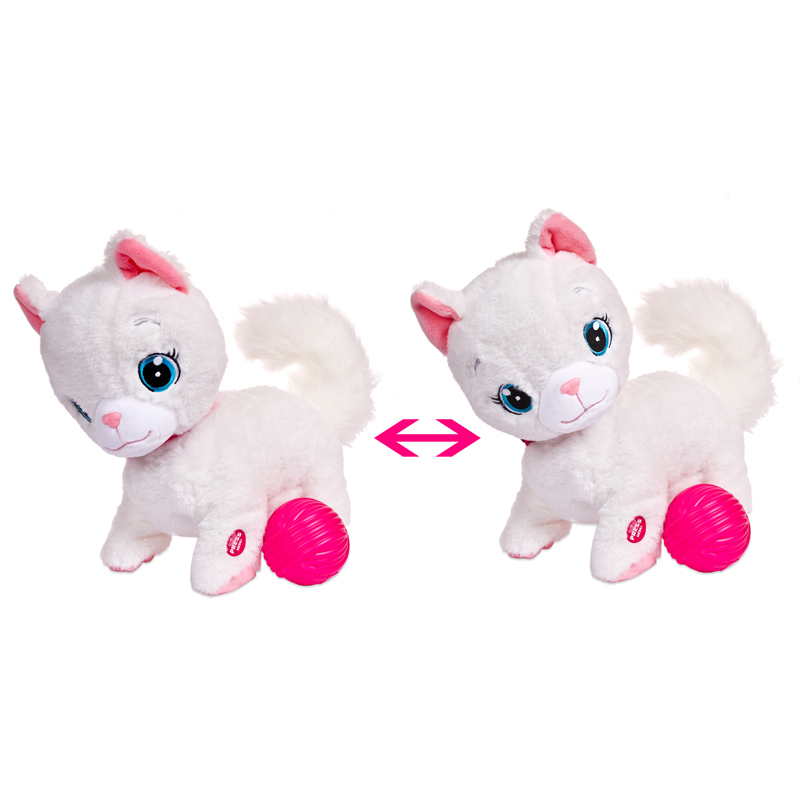 Интерактивная игрушка - Кошка Bianca, с клубком, 5 действий от IMC toys,  95847 - купить в интернет-магазине ToyWay.Ru