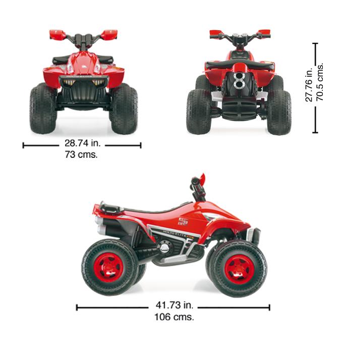 Электромобиль - Квадроцикл Molto Elite 3, 6V   