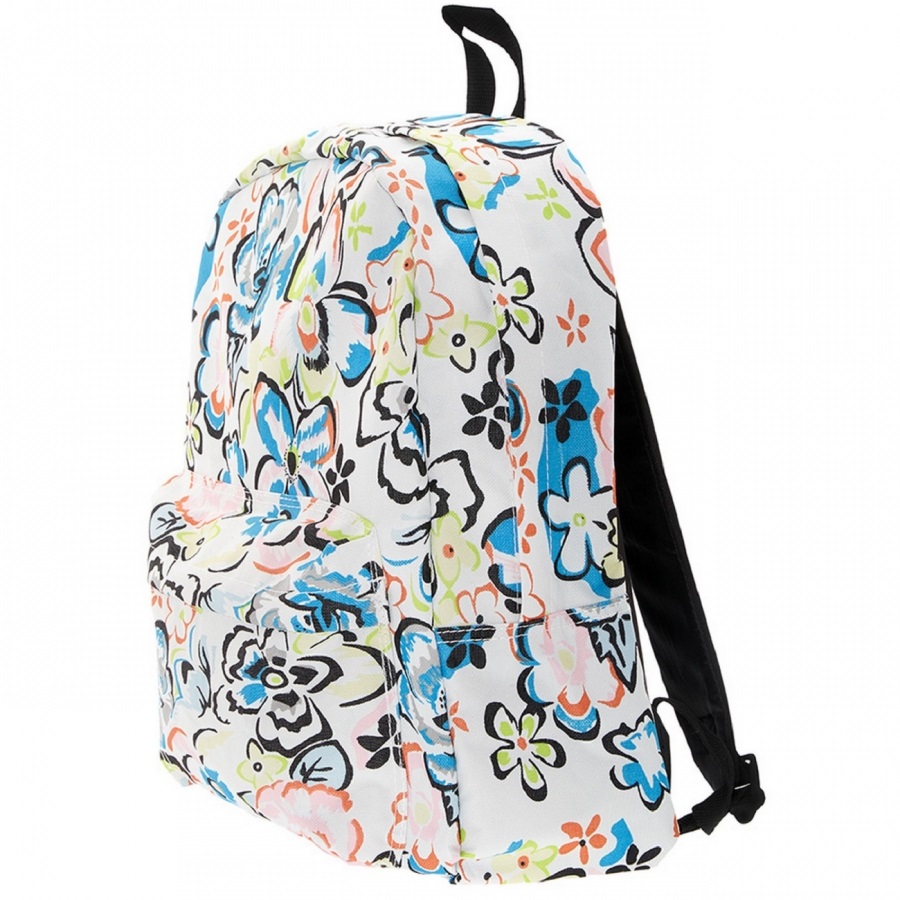 Рюкзак с дизайном Цветы, в комплекте с наушниками, цвет мульти  