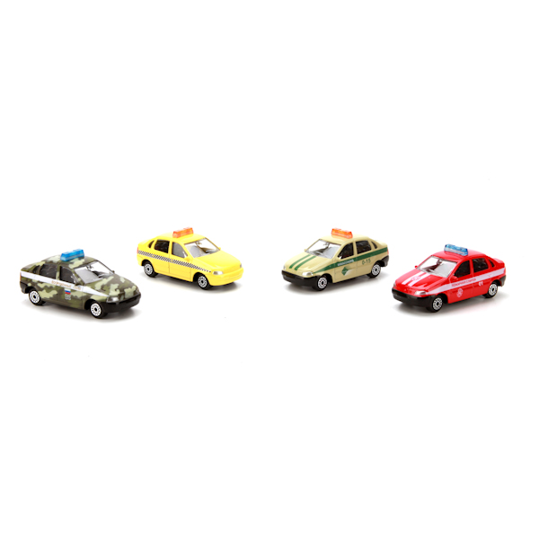 

Металлическая машина Lada Калина 1:72