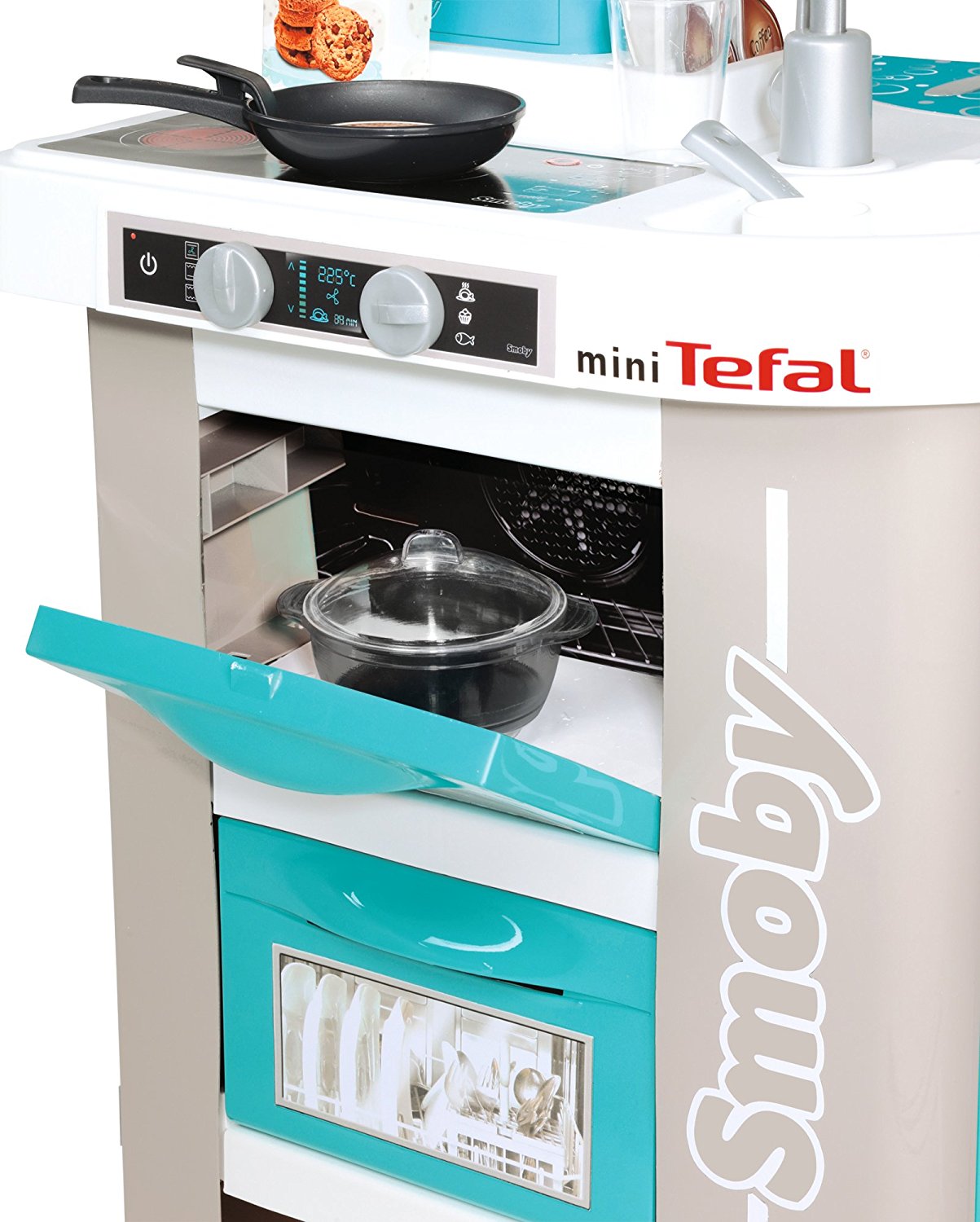 Игрушечная электронная кухня – Tefal Studio, звук, 26 аксессуаров  