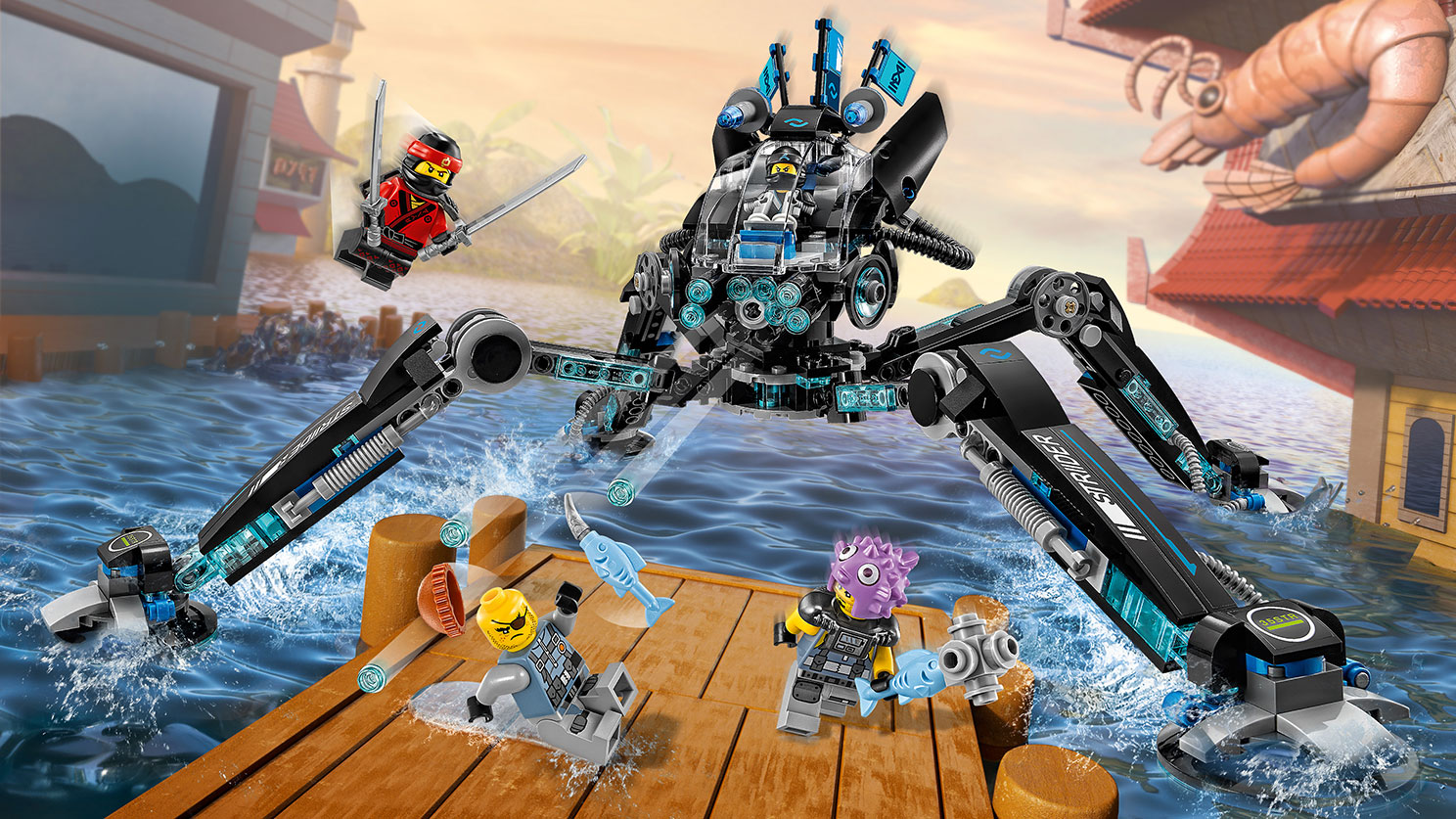 Lego Ninjago. Водяной Робот  