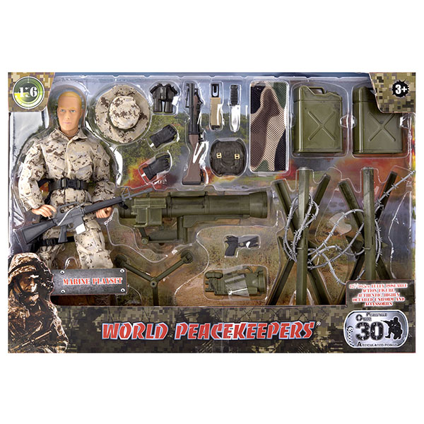 

Игровой набор – Пехотинец, 1:6