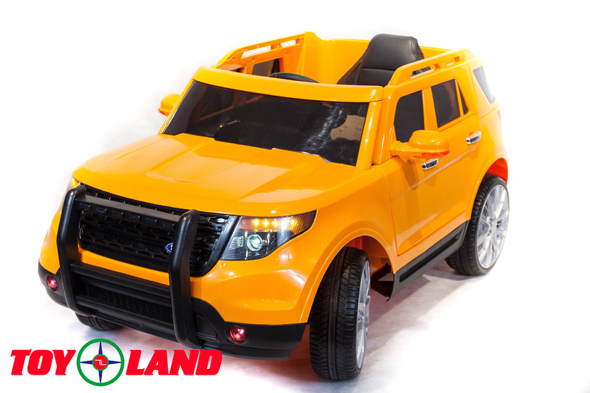 

Электромобиль Ford Explorer, оранжевого цвета