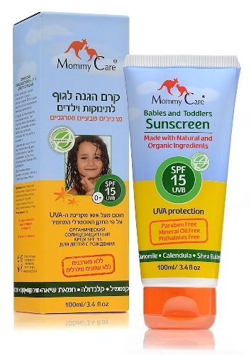 

Органический солнцезащитный крем для тела, spf15
