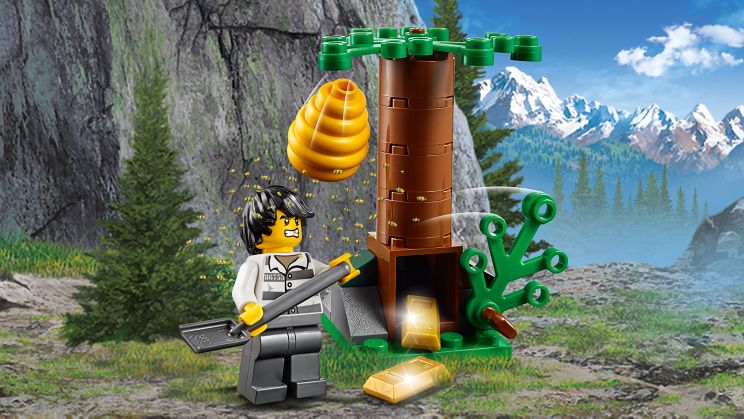 Конструктор Lego City - Убежище в горах  