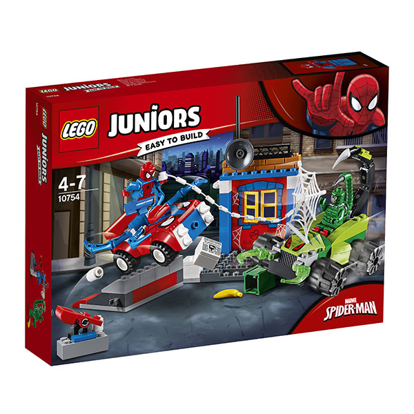 Конструктор Lego Juniors - Решающий бой Человека-паука против Скорпиона  