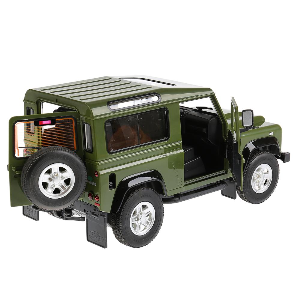 Машина р/у - Land Rover Defender, масштаб 1:14, со светом, открываются двери и багажник   