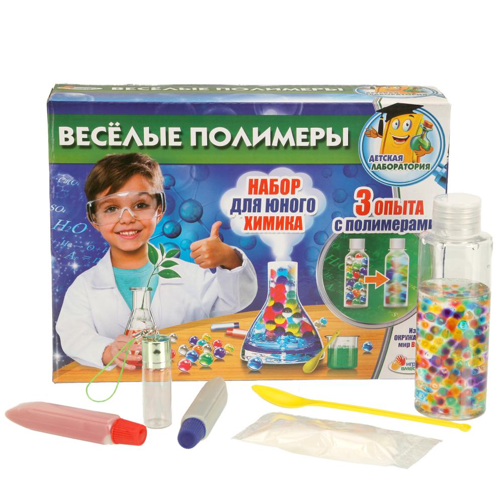 

Набор опытов из серии Детская лаборатория: Веселые полимеры