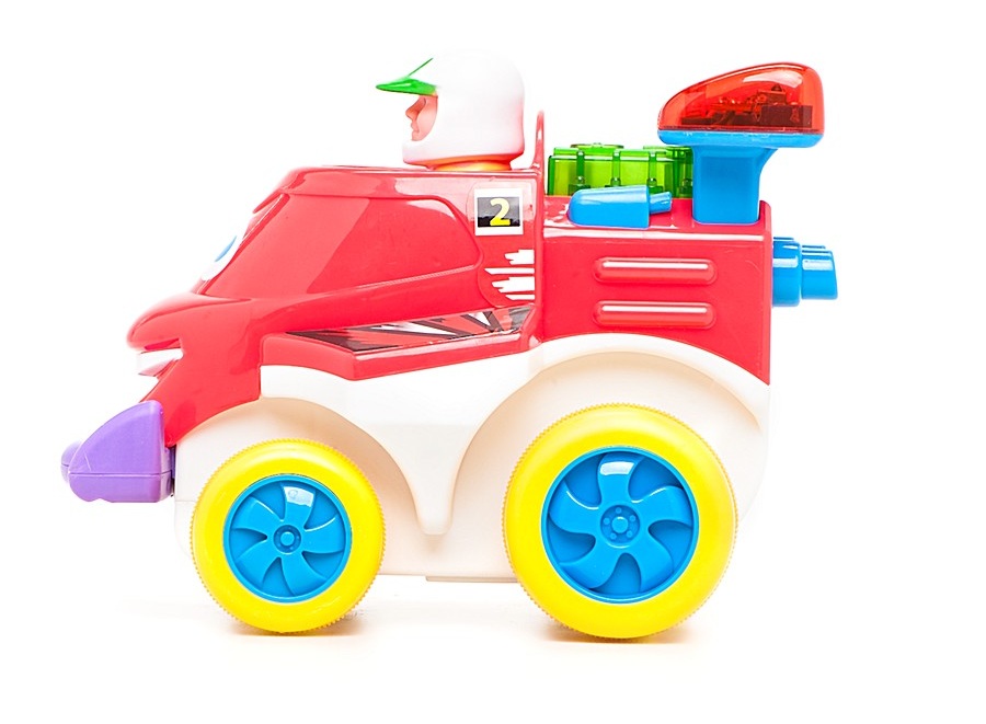 Интерактивная развивающая игрушка Забавный автомобильчик на радиоуправлении  