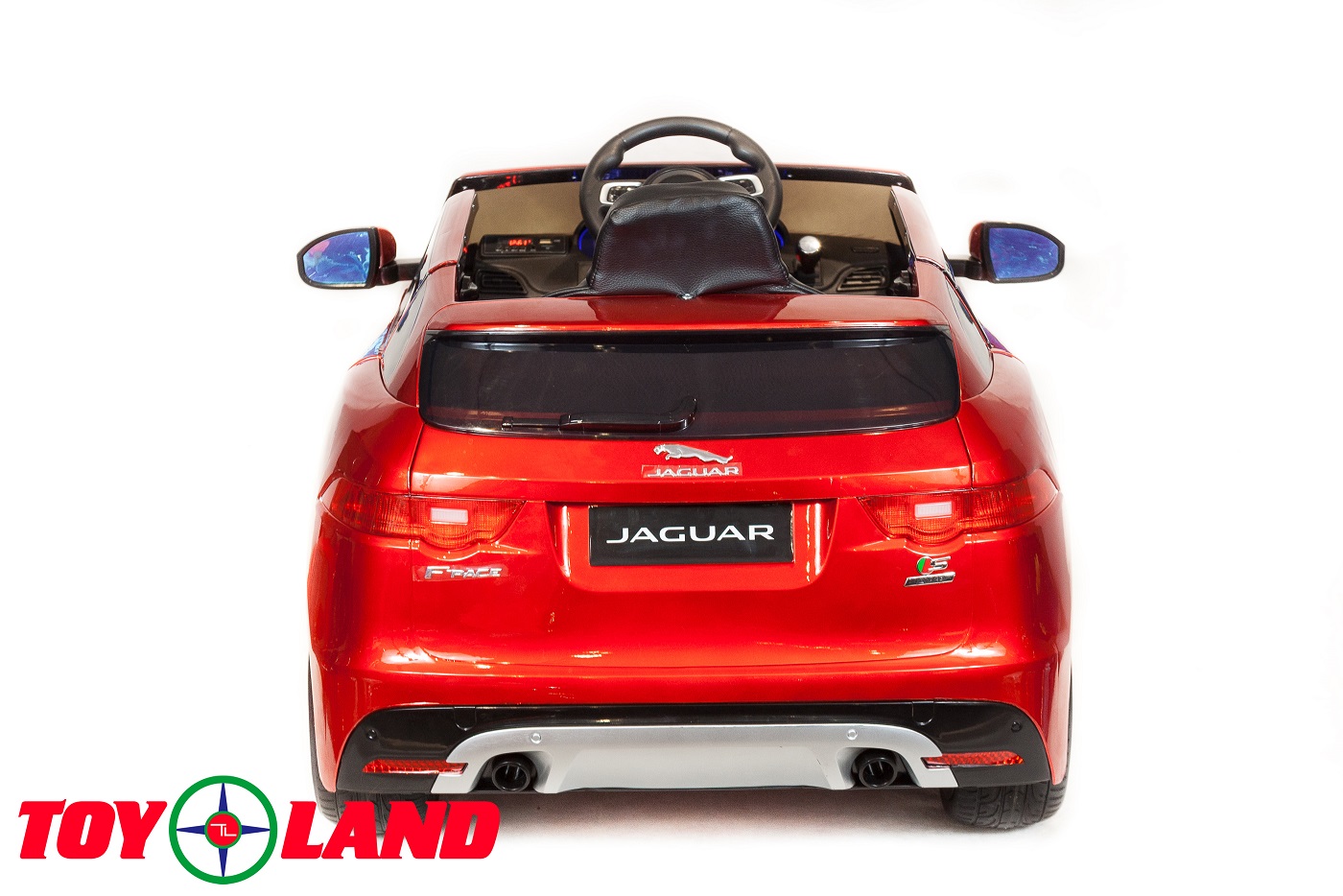 Электромобиль - Jaguar F-Pace, красный, свет и звук  