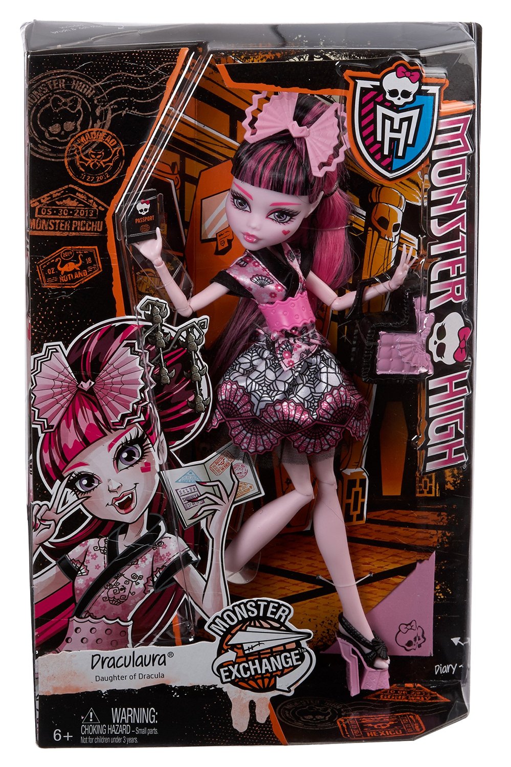 Кукла Monster High - Монстры по обмену - Дракулаура  