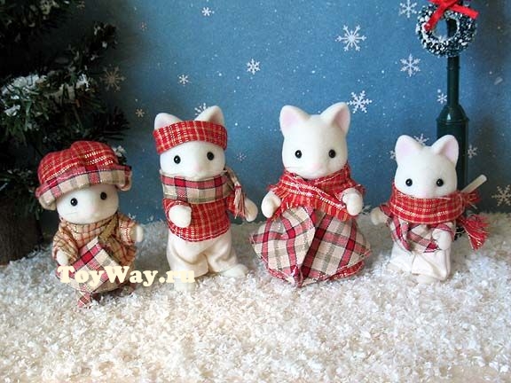 Sylvanian Families - Набор Семья Кошек  