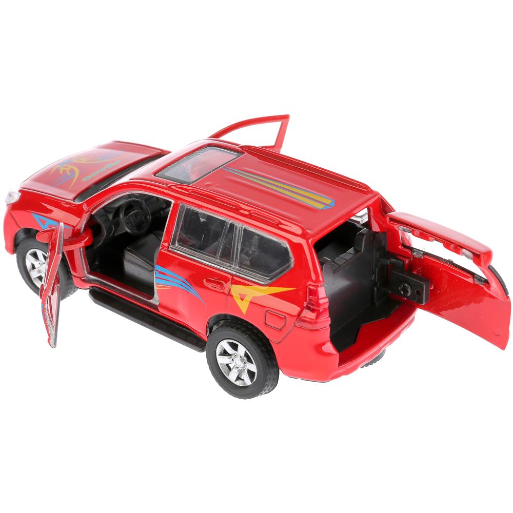 Металлическая инерционная модель – Toyota Prado Спорт, 12 см  