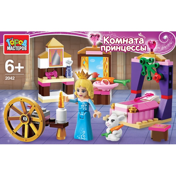 

Конструктор – Комната Принцессы, с фигуркой