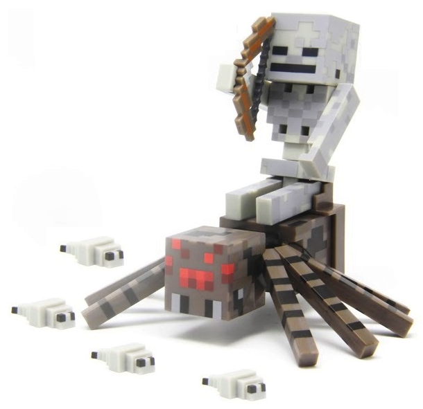 BRINQ.MULTIKIDS BONECO MINECRAFT SPIDER JOCKEY - GTIN/EAN/UPC