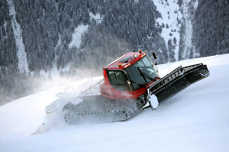 Снегоуборочная машина - Ратрак Pistenbully 600 Siku, 1037 