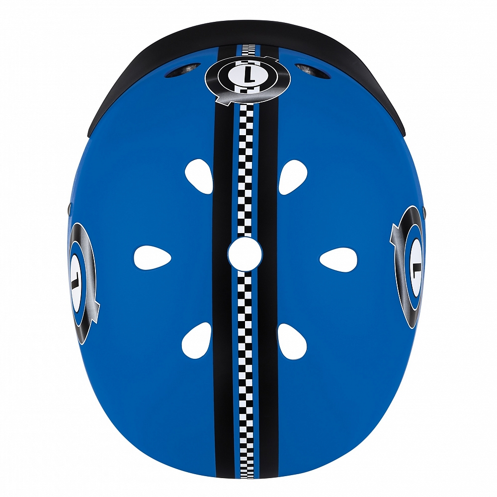 Шлем Globber - Elite Lights XS/S, 48-53см, цвет синий  