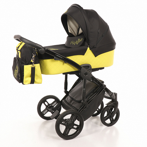 

Детская коляска Nuovita Diamante 2 в 1, giallo/желтый