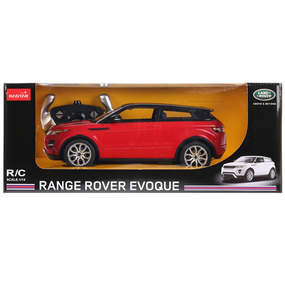 Машина р/у Rastar - Range Rover Evoque, со светом, масштаб 1:14   