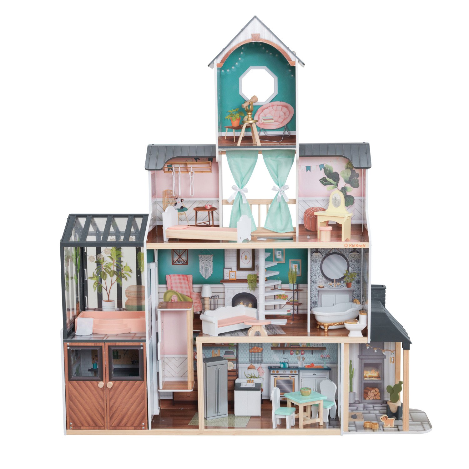Кукольный домик с мебелью – Особняк Селесты, 22 элемента  