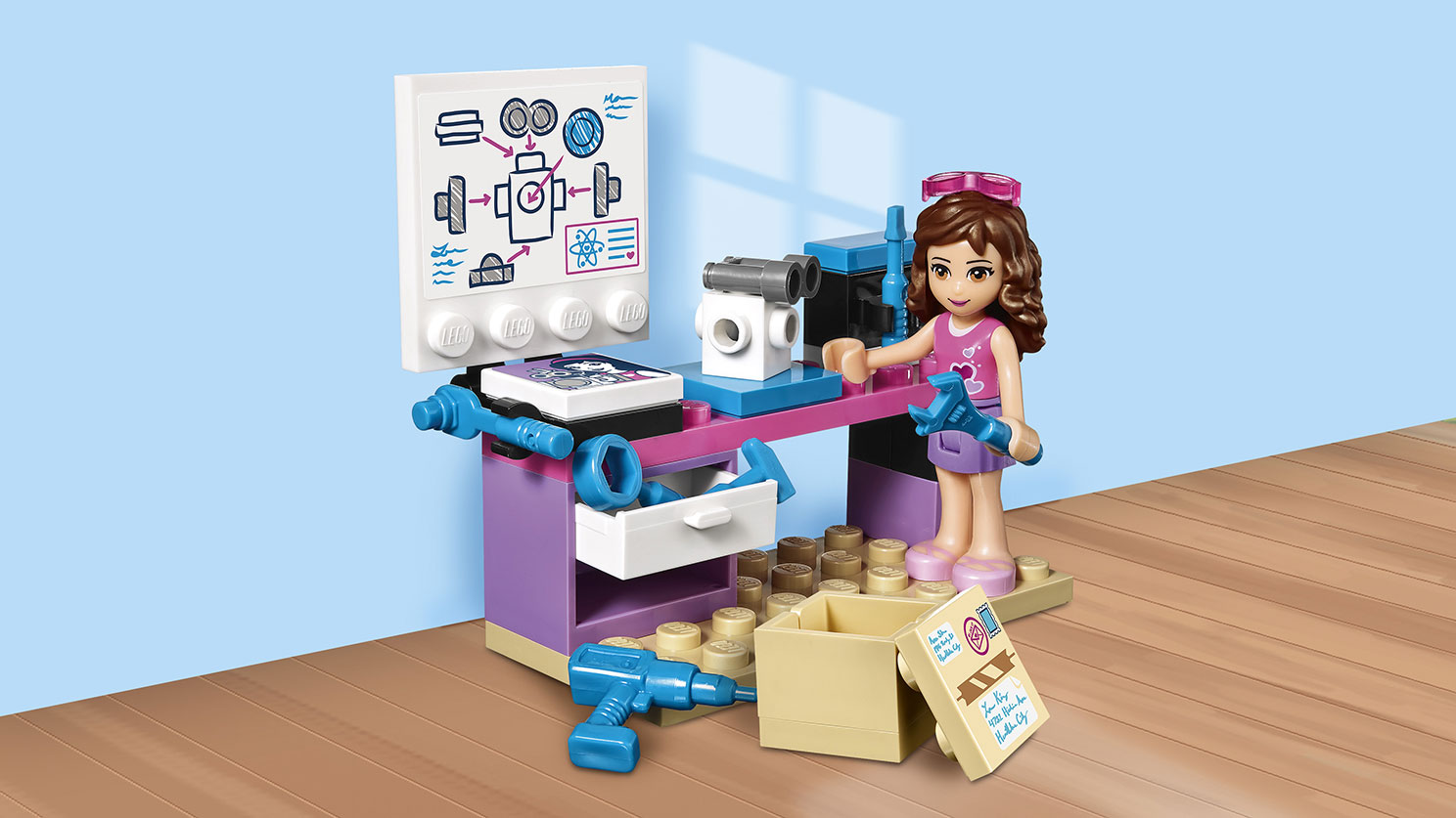 LEGO Friends. Творческая лаборатория Оливии   