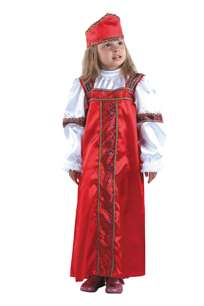 Карнавальный костюм для девочек - Марья-искусница, размер 110-56  