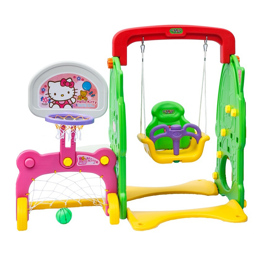 

Качели, ворота, баскетбольное кольцо – Котенок, зеленый