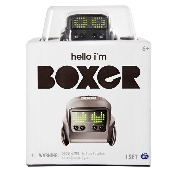 Игрушка интерактивный робот Boxer, черный  