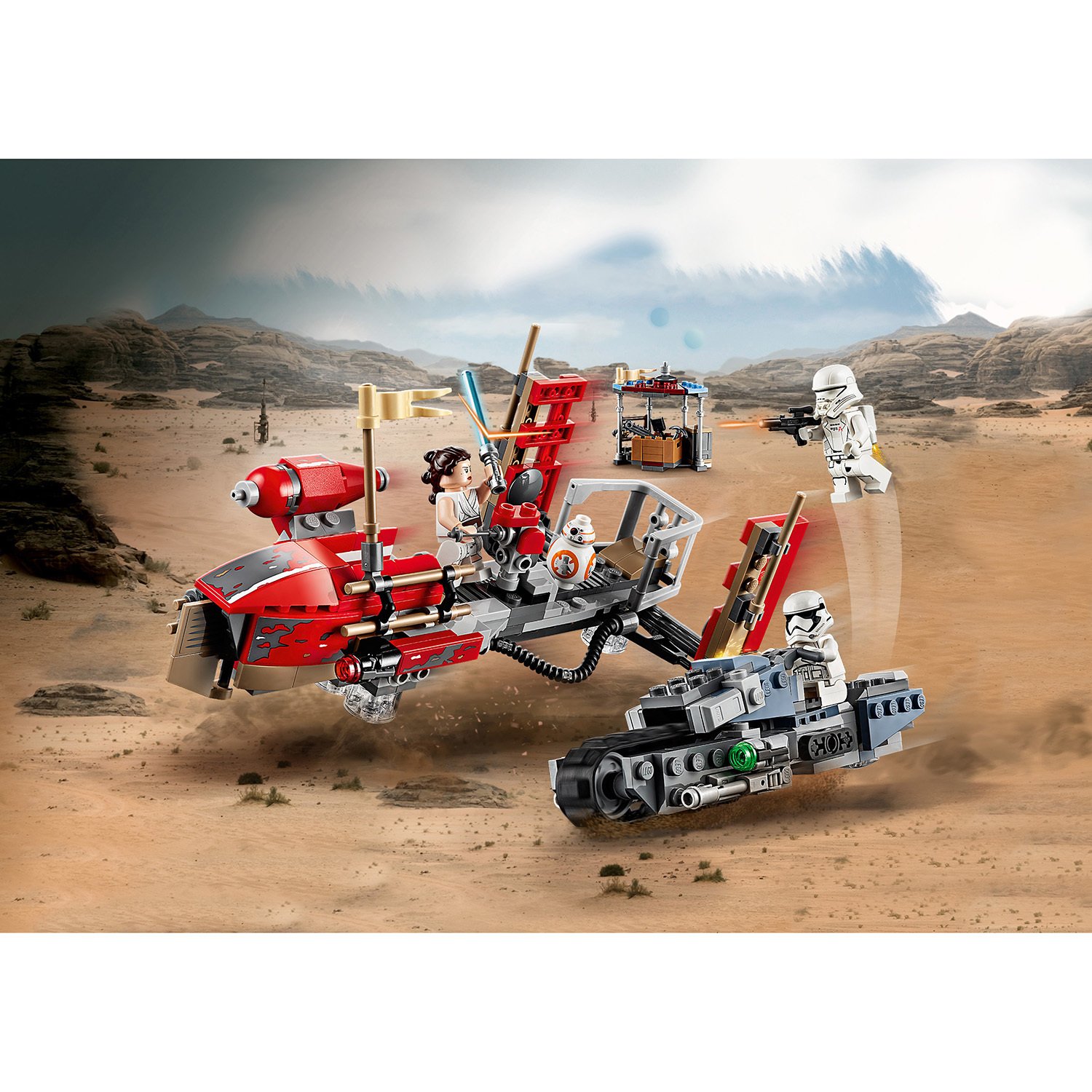 Конструктор Lego Star Wars - Погоня на спидерах  