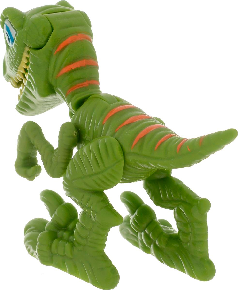 Динозавр Junior Megasaur, открывает пасть, зеленый  