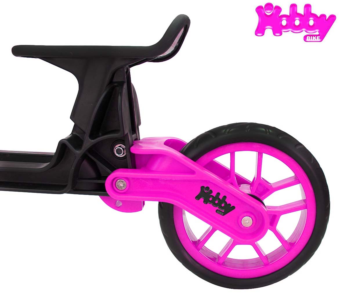 Беговел - Hobby bike Magestic, pink black  