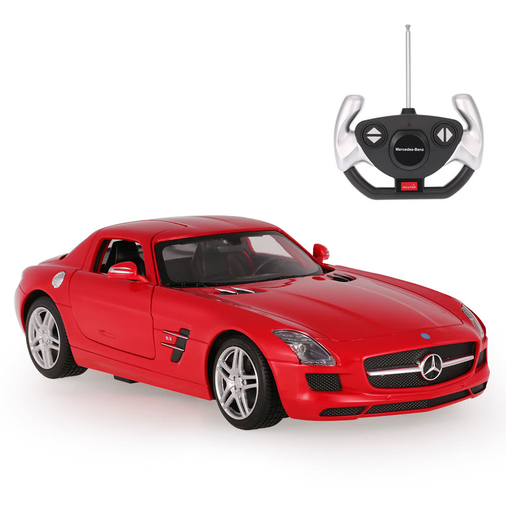 

Машина на р/у - Mercedes-Benz SLS AMG, красный, 1:14