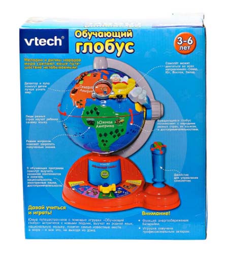 Глобус обучающий Vtech  