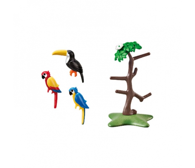 Игровой набор из серии Зоопарк: Тропические птицы  