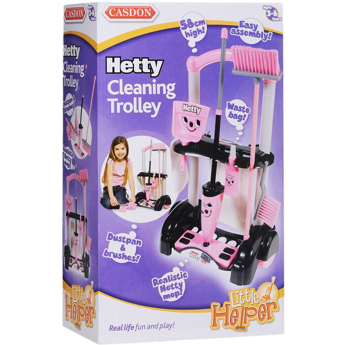 Игровой набор - Тележка для уборки Hetty  