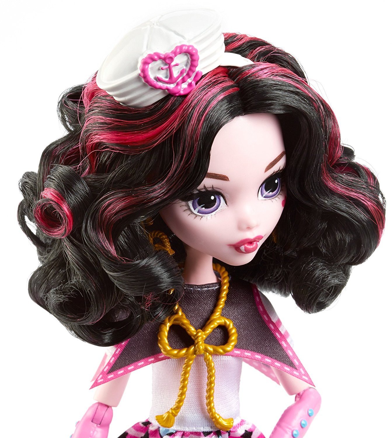 Кукла Monster High Кораблекрушение – Дракулаура с питомцем, 28 см  