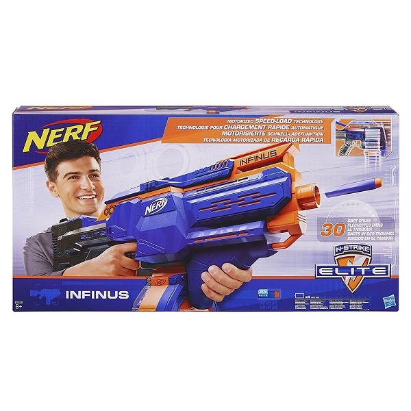 Бластер Nerf Нерф Элит - Инфинус  