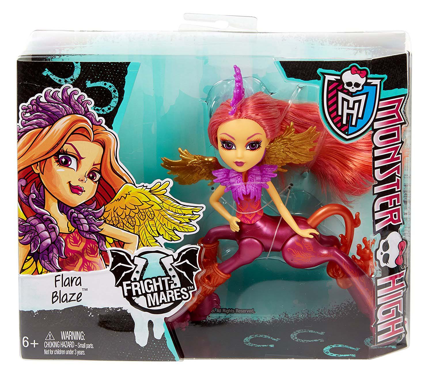 Кукла-кентавр Monster High Fright-Mares - Flara Blaze  