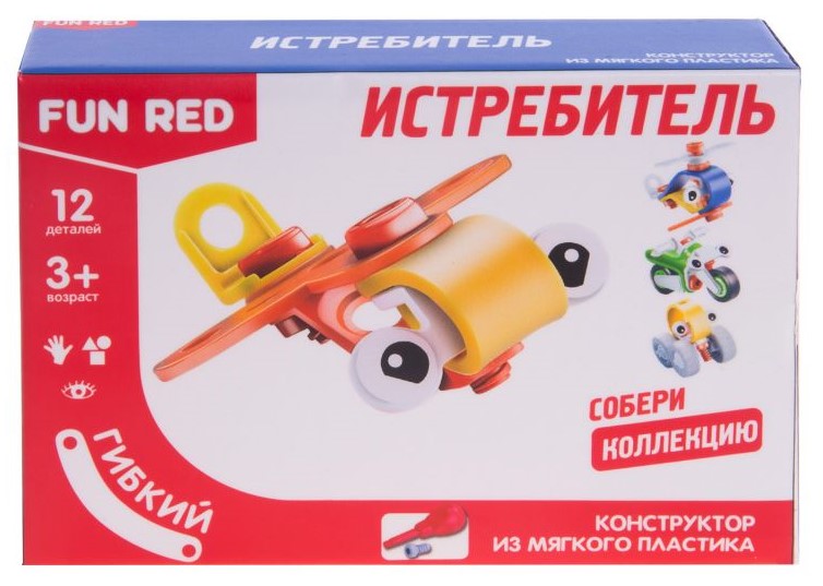 

Гибкий конструктор – Истребитель, 12 деталей