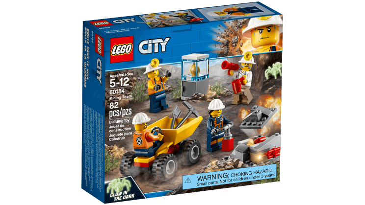 Конструктор Lego City - Бригада шахтеров  