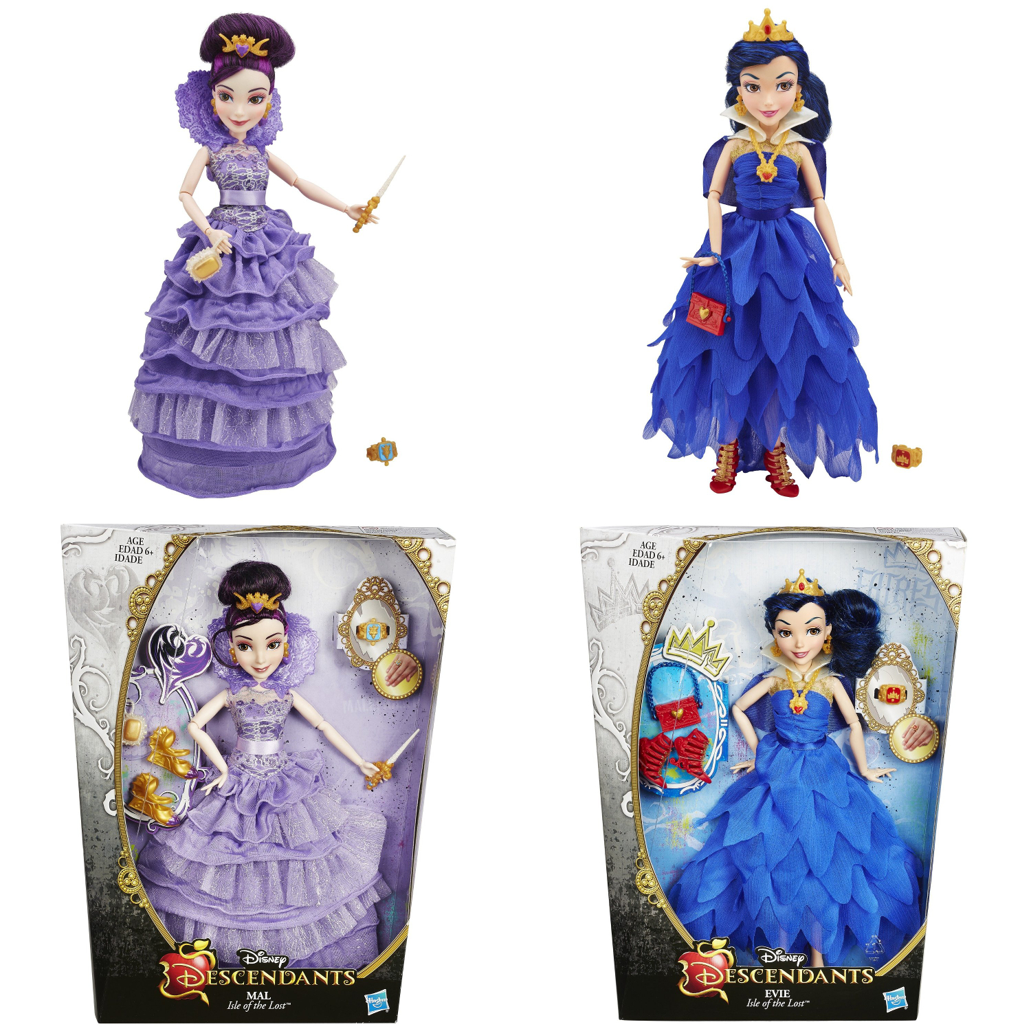 

Descendants. Темные герои в платьях для коронации