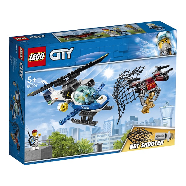 Конструктор Lego City Police - Воздушная полиция: погоня дронов  