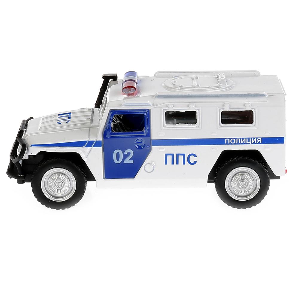 Машина металлическая инерционная Газ Тигр Полиция  