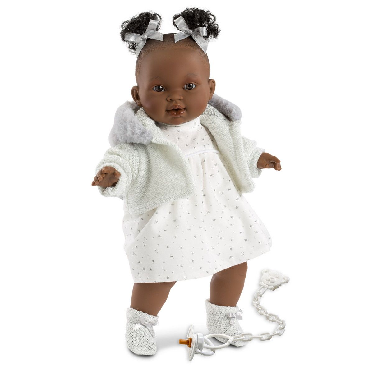 

Интерактивная кукла – Диара африканка, 38 см