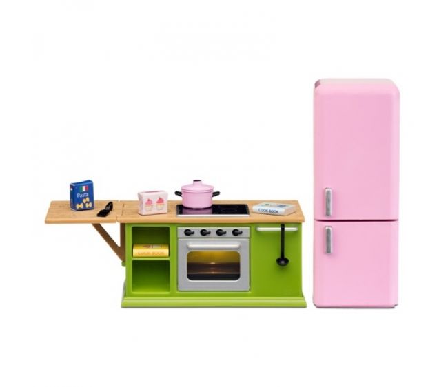 Мебель для домика Смоланд - Кухонный набор с холодильником  