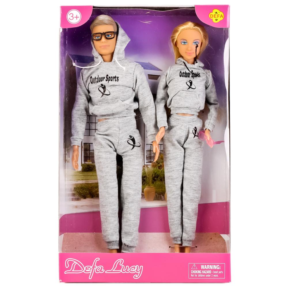Набор из 2-х кукол - Мальчик и девочка   