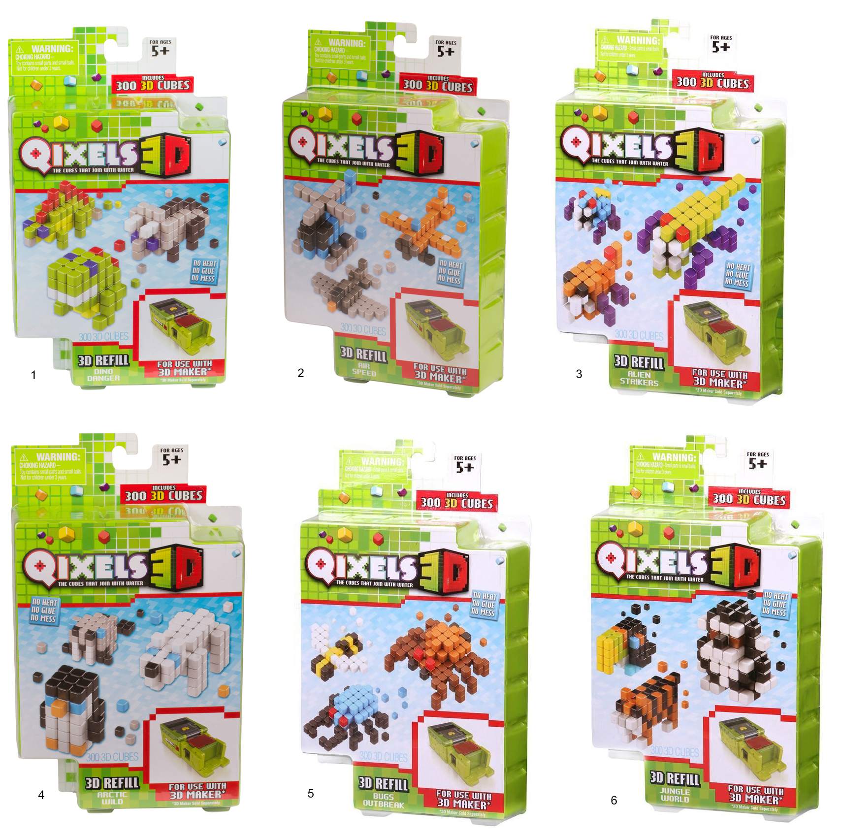 

Дополнительный набор для 3D Принтера Qixels