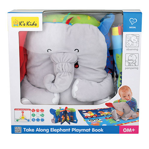 Развивающая игрушка-коврик Слон  